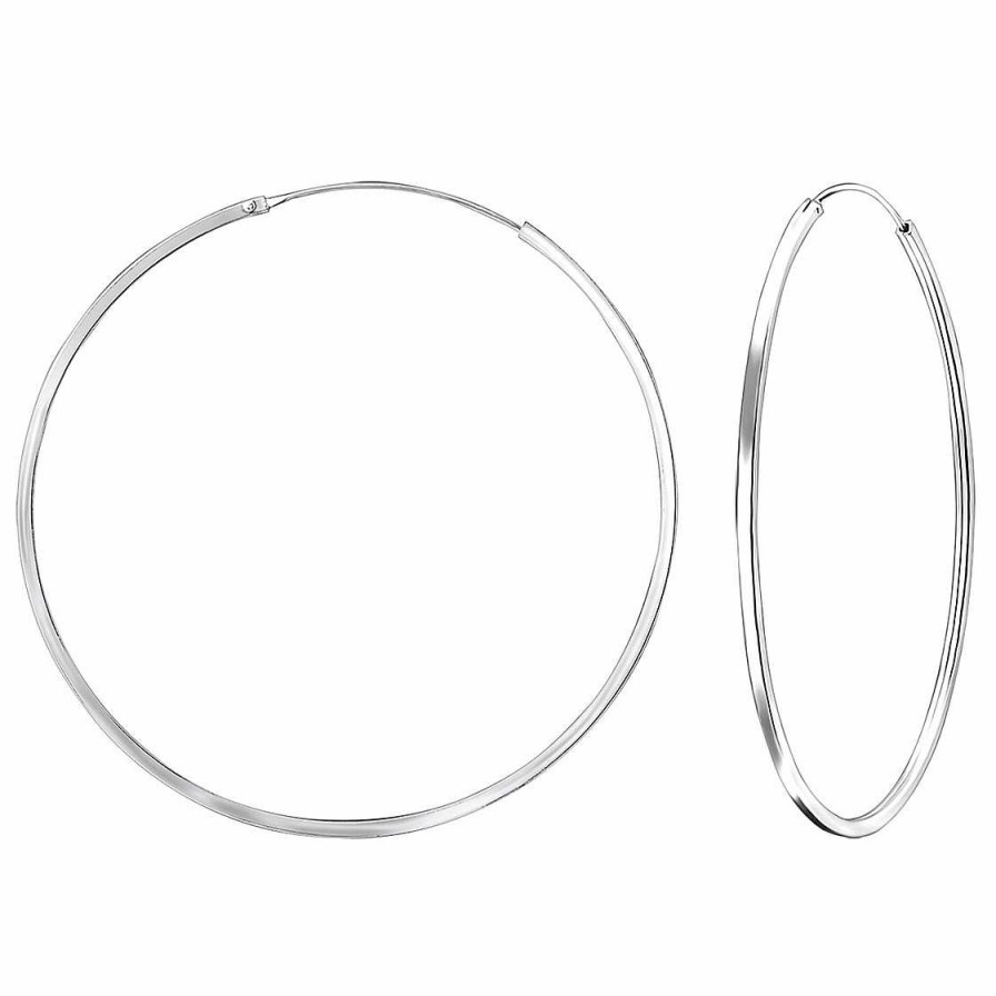 Schmuck Monkimau | Creolen Ohrringe Aus 925 Silber