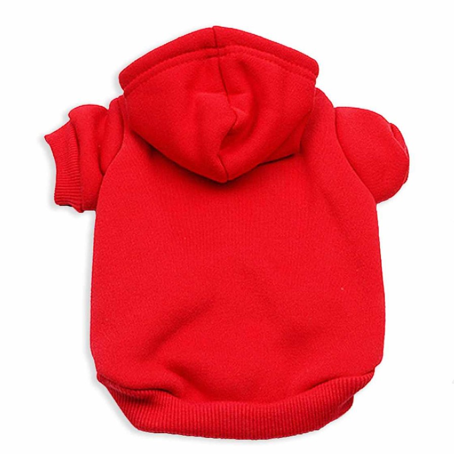 Hund Monkimau Hundebekleidung | Hundepullover Hoodie Mittelgro E Hunde - L In Rot