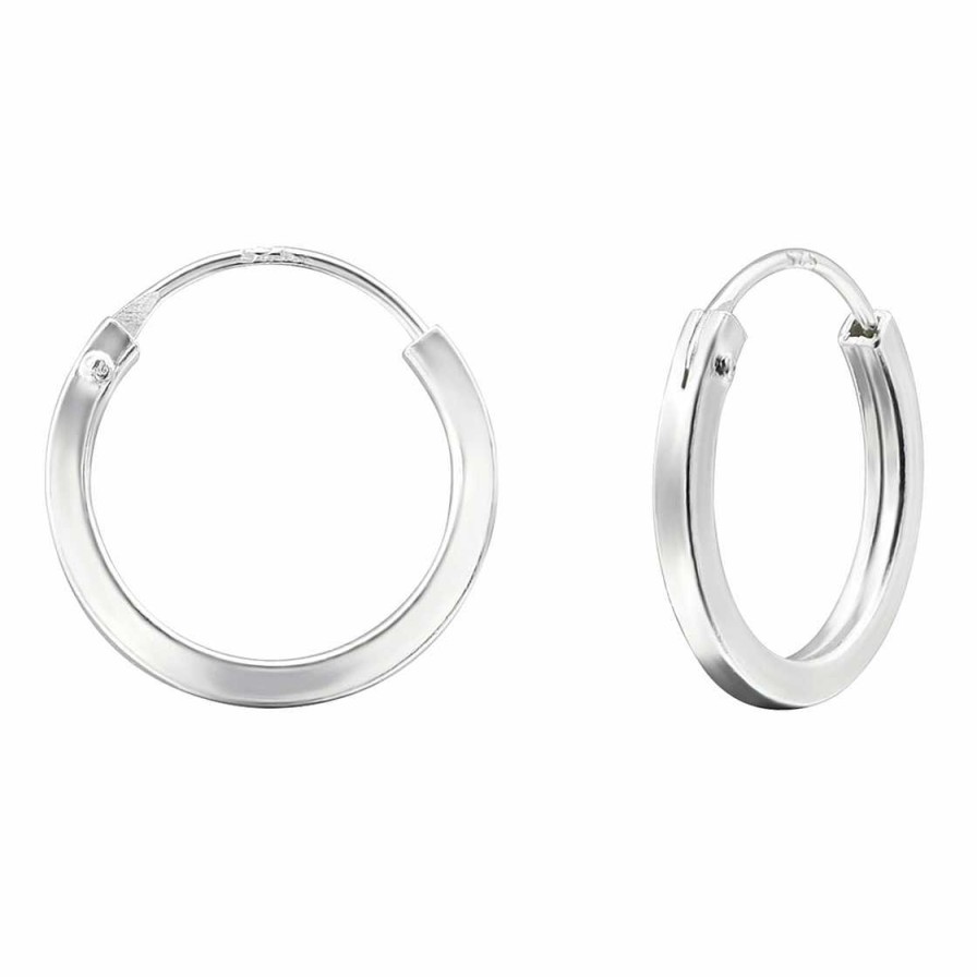 Schmuck Monkimau | Creolen Ohrringe Aus 925 Silber