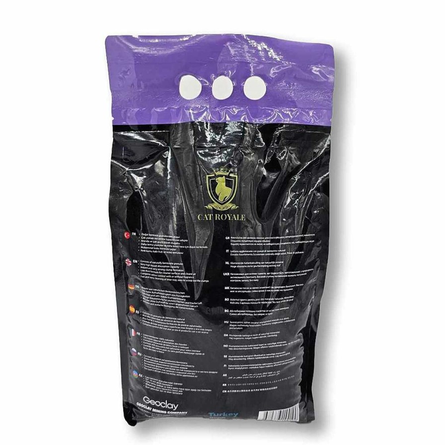 Katze Monkimau Katzenstreu | Premium Bentonit-Katzenstreu Mit Lavendel 10L