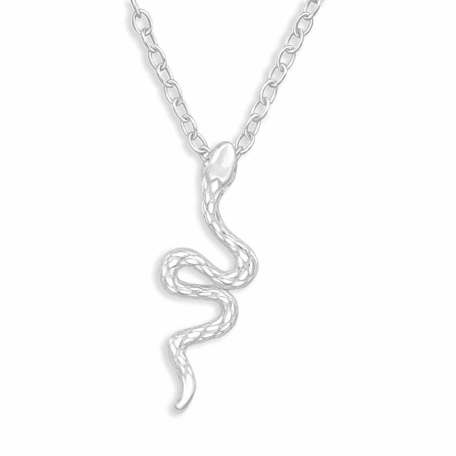 Schmuck Monkimau | Schlangen Halskette Aus 925 Silber