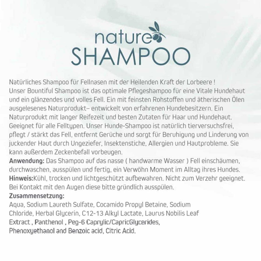 Hund Monkimau Hundepflege | Hundeshampoo Natur "Laurel Oil"