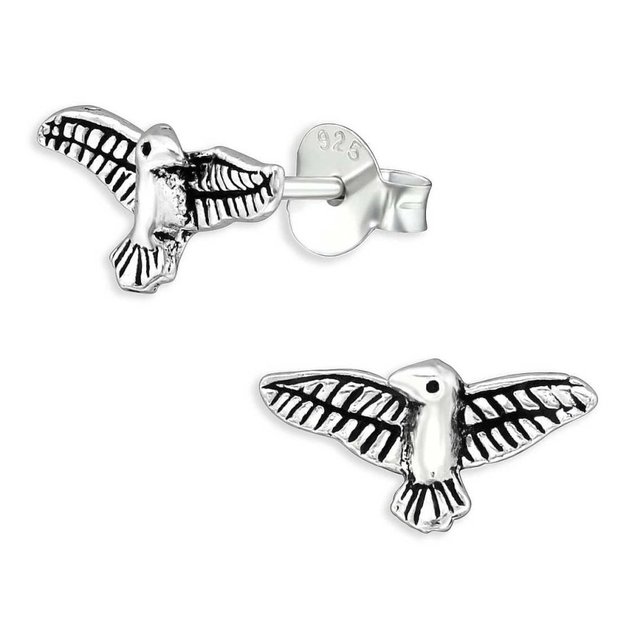 Schmuck Monkimau | Adler Ohrringe Aus 925 Silber