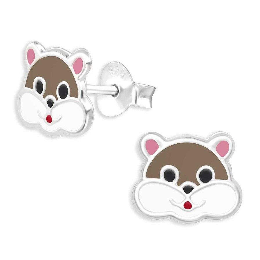 Schmuck Monkimau | Hamster Ohrringe Aus 925 Silber