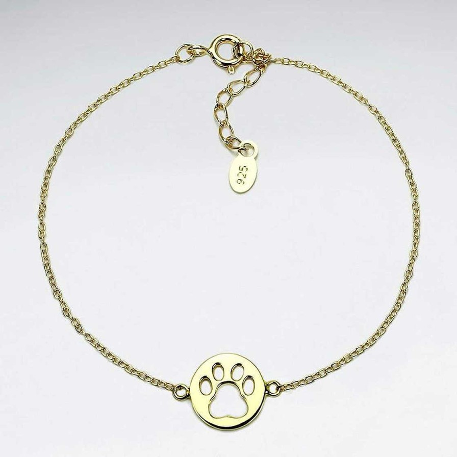 Hund Monkimau Hundearmb Nder | Monkimau Pfoten Damen Armband Aus Silber