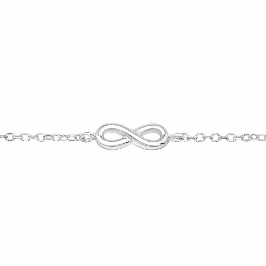 Schmuck Monkimau | Infinity Fu Kettchen Aus 925 Silber